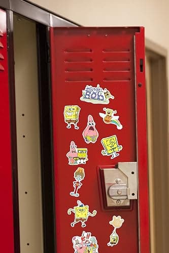 Spongebob Squarepants Sticker Pack 200ct – Die Cut Vinyl Large Deluxe Variety Set for Laptop, Water Bottle, Scrapbooking, Tablet & Indoor/Outdoor Use thumbnail 6