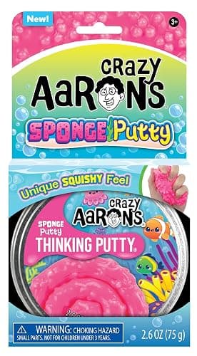 Crazy Aaron's(r) Sponge Putty Thinking Putty - Made in USA thumbnail 5