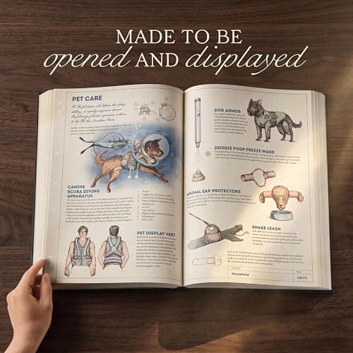 The Black Book. The Ultimate Guide to Alternative Inventions | Invention Encyclopedia with Over 250 Pages of Parallel Worlds with Mesmerizing, Hand-Drawn Illustrations thumbnail 2