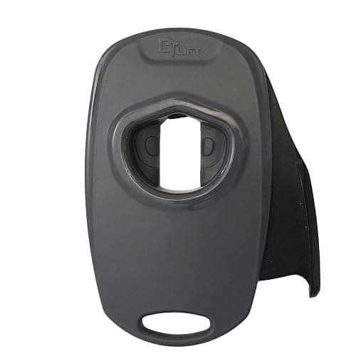 Draft Top Lift Universal Topless Can Opener - Smooth Edge Aluminum Can Lid Remover For Beer, Cocktails, & Soda - Ideal For Tailgating & Garnishes, As Seen On Shark Tank, Made In The USA, Black & Grey - Image 1