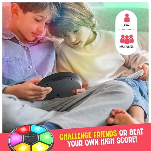 Memory Game for Kids - Gifts for Boys & Girls - 6 7 8 9 10 11 Year Old Boy Birthday Gifts - Kids Games - Toys for 10 Year Old Boy - Car Handheld Travel Games Road Trip for Ages 4-8, 6-8, 8-12 Years thumbnail 5