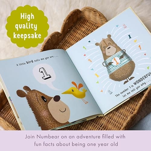 Now You Are One: Make Their First Birthday Unforgettable with the Ultimate Interactive Keepsake Gift Book Celebrating Becoming or Being 1 thumbnail 4
