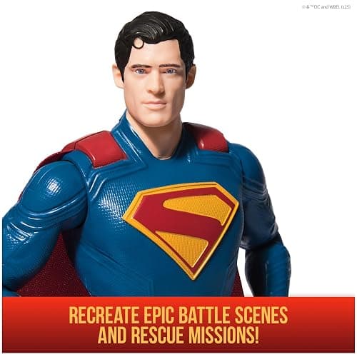 DC Comics, Superman 12-inch Superhero Action Figure, Kids Toys for Boys and Girls Pretend Play, for Ages 4 and Up thumbnail 6