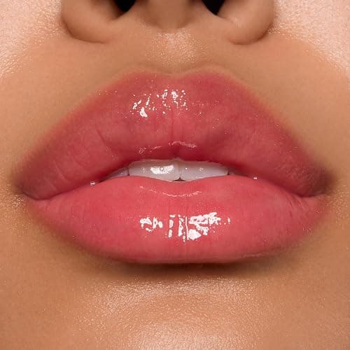 ColourPop x Stitch Ultra Glossy Lip Gloss - High-Shine, Non-Sticky & Hydrating Lip Gloss with a Flexible Paddle Applicator - Sheer Coral Red - Experiment 626 (0.24 Fl oz) thumbnail 5