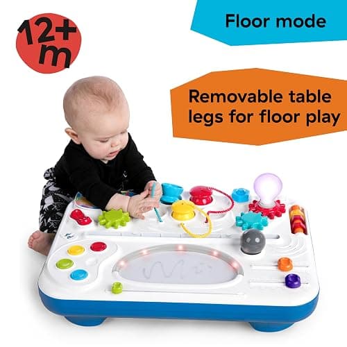 Baby Einstein Curiosity Table Activity Play Station, Montessori Floor Toy and Interactive Workbench, 12 Months and Up thumbnail 5