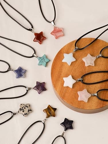 OJERRY Kawaii Star Necklace Y2K Cord Necklace Jewelry for Teen Girls Women Trendy Stuffs thumbnail 8