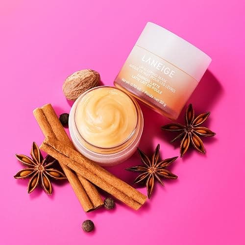 LANEIGE Lip Sleeping Mask Eggnog: Nourish, Hydrate, Vitamin C, Murumuru & Shea Butter, Antioxidants, Flaky, Dry Lips thumbnail 2