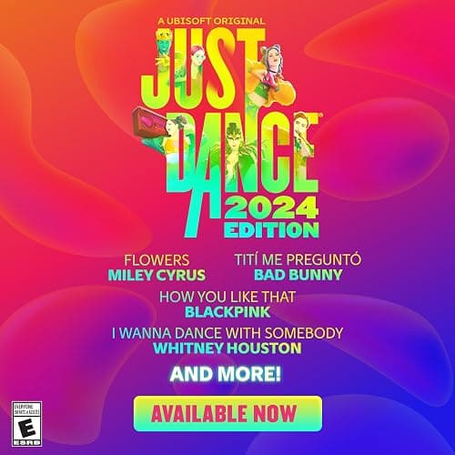 Just Dance 2024 Edition - Amazon Exclusive Bundle | Nintendo Switch (Code in Box & Ubisoft Connect Code) thumbnail 6