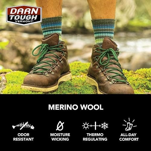 Darn Tough Men's Hiker Micro Crew Midweight Hiking Socks (Style 1466) thumbnail 5