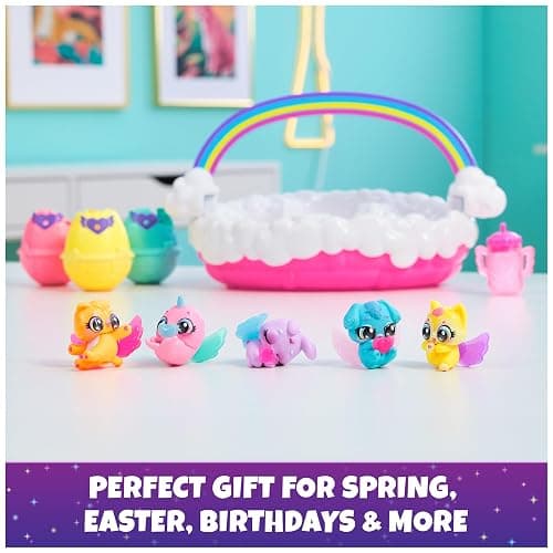 Hatchimals Alive Neon Rainbow Spring Basket thumbnail 6