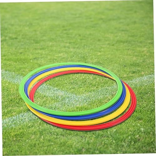 Abaodam 4pcs Soccer Agility Rings Training Hoops for Football Agility Training and Skill Development thumbnail 5