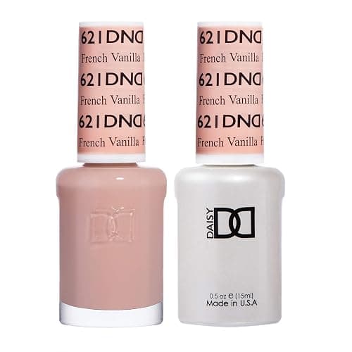 DND Gel Polish Set, Beige Nude Collection, UV/LED GelPolish and Air Dry Nail Lacquer, Matching Chip-Free Polish Duo, 0.5 Fl Oz Each - Image 1