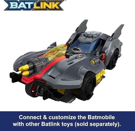Mattel DC Premier 6.5 Inch Robin Figure & Cycle Vehicle with Projectile Launch, Exclusive Deco, Batlink Robin Cycle thumbnail 3