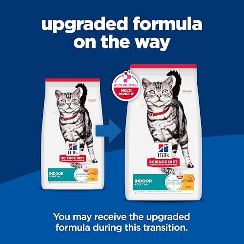 Hill's Science Diet Indoor, Adult 1-6, Easy Litter Box Cleanup, Dry Cat Food, Chicken Recipe, 15.5 lb Bag thumbnail 2