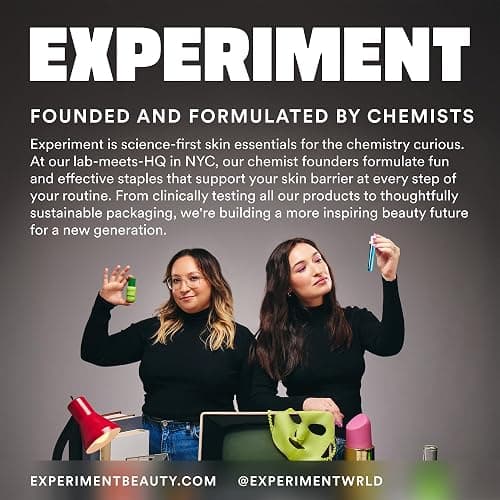 Experiment Super Saturated Ultra Hydrating Barrier Serum - 30% Glycerin, Polyglutamic Acid + Prickly Pear for Intensive Moisture, Plump + Dewy Skin, 1.35 FL OZ - Hydrating Serum for All Skin Types thumbnail 9