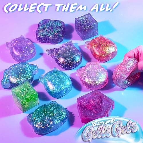 Hello Kitty® and Friends SLIMYGLOOP Gelli Gels – Cinnamoroll™, Slow Rising Sensory Squeeze Toy with Glitter, Gel Filled Fidget Toys thumbnail 9