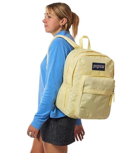 JanSport Big Plans Backpack, Lemon Ice thumbnail 8