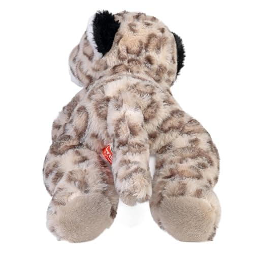Wild Republic EcoKins Snow Leopard Stuffed Animal 12 inch, Eco Friendly Gifts for Kids, Plush Toy, Handcrafted Using 16 Recycled Plastic Water Bottles thumbnail 4