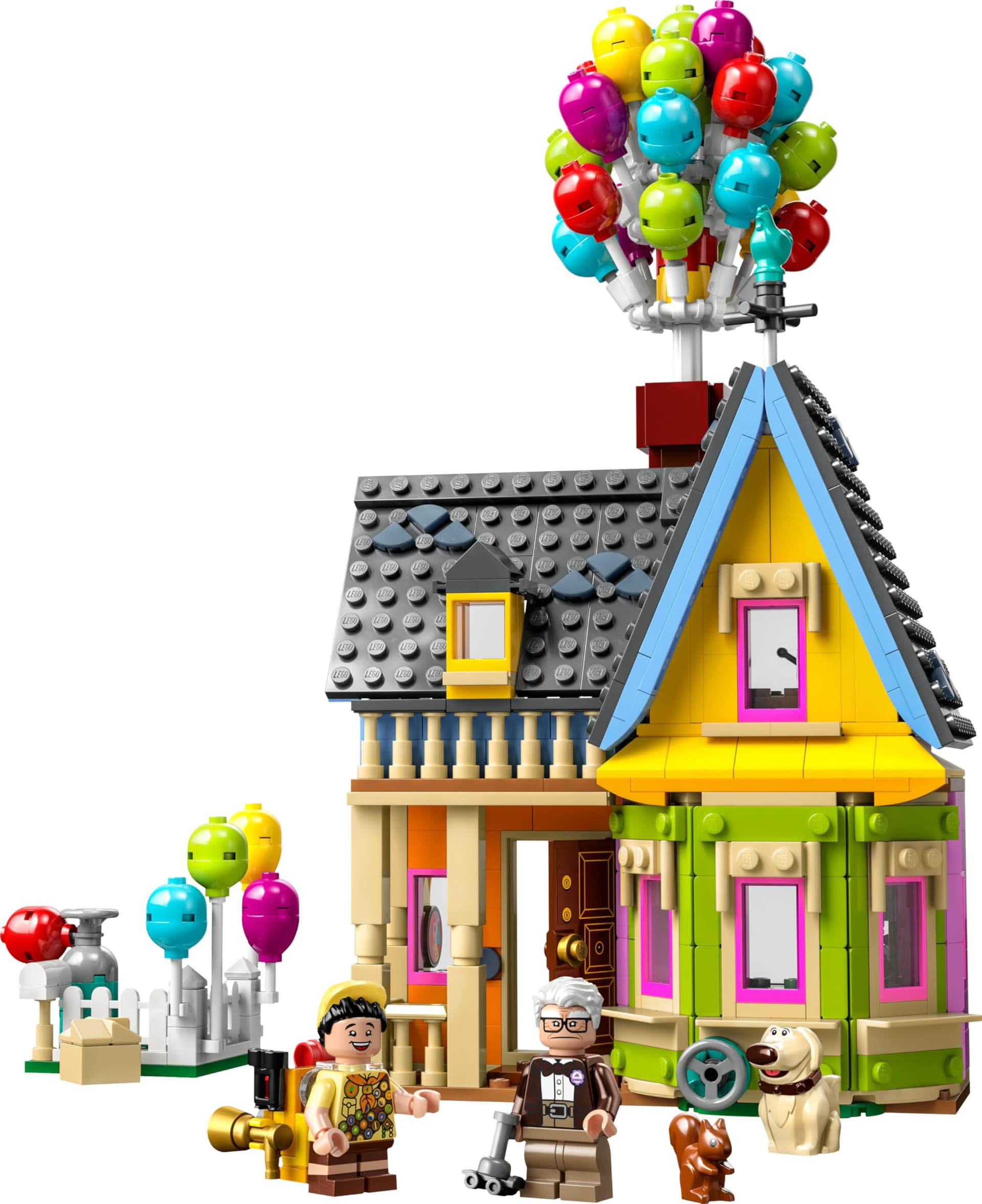 LEGO Disney House from "Up" Building Kit with Toy House and Minifigures, Comes with Carl Fredricksen, Oskar and Dogge Toy Dog, from 9 years 43217 thumbnail 9