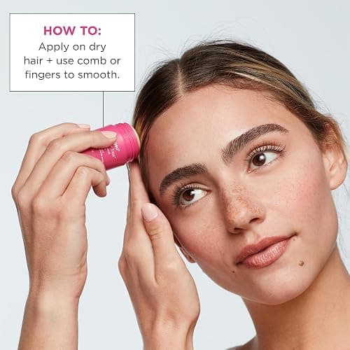Briogeo Style + Treat Yuzu + Plum Oil Sleek Stick, Vegan Wax Hair Stick, Non-Greasy, Travel-Friendly, Tames Flyaways, Styling Stick for All Hair Types, Vegan, Cruelty-Free, 0.5 oz thumbnail 4