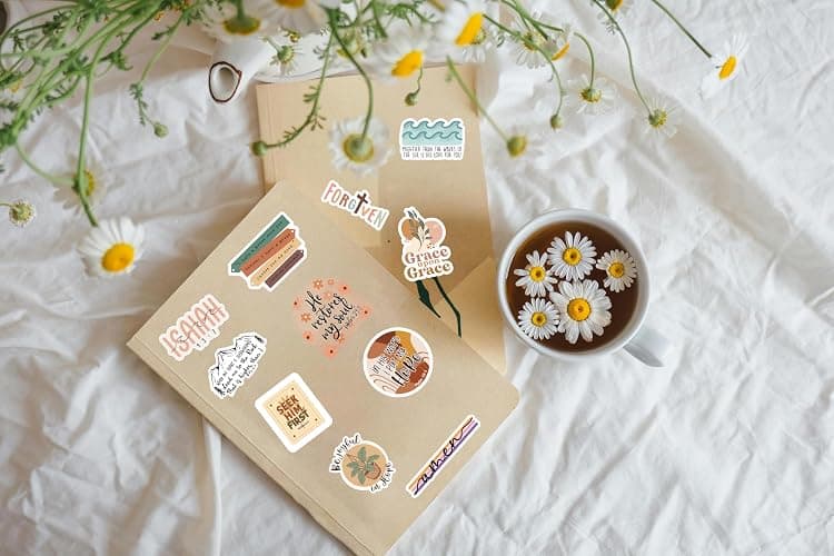 Puraesla 160pcs Boho Christian Stickers Inspirational Bible Verse Stickers, Waterproof Vinyl Faith & Jesus Decals for Journaling Bibles Water Bottle Scrapbook Laptop Gifts for Kids thumbnail 6
