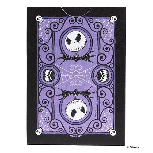 Disney Tim Burton's Nightmare Before Christmas Inspired Playing Cards Featuring Jack Skellington, 1 Deck for Halloween Gifts, Christmas Stocking Stuffers, or Vacation Travel Games thumbnail 4