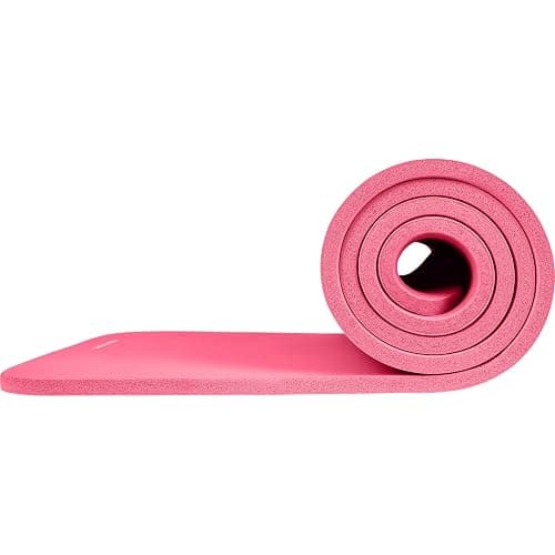 Retrospec Solana Yoga Mat Thick 1/2in Non-Slip Workout Mat with Nylon Strap - 72x24in Exercise Mat for Pilates, Stretching & Fitness - BPA Free, Easy Clean thumbnail 5