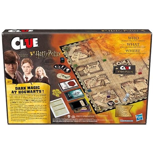 Hasbro Gaming Clue: Wizarding World Harry Potter Edition Board Game | Family Games for Kids, Teens, and Adults | Mystery Games | Ages 8 and Up | 3 to 5 Players thumbnail 2