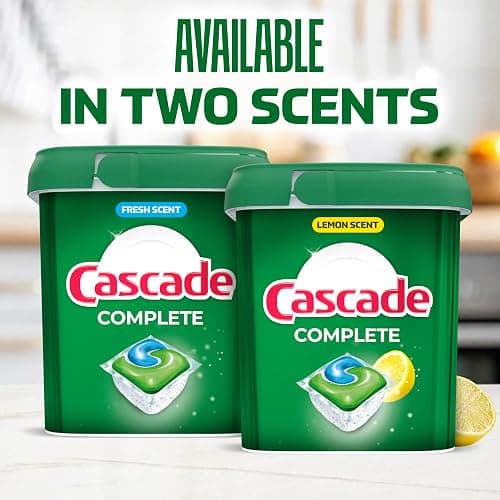 Cascade Complete Dishwasher Pods - Fresh Scent ActionPacs, Dishwasher Detergent, Dishwasher Soap, Detergent Pods, 78 Count thumbnail 5