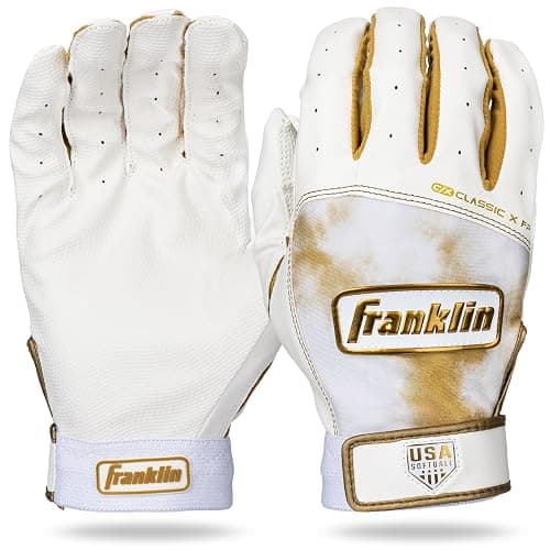 Franklin Sports Classic X Fast Pitch Batting Gloves - Image 1