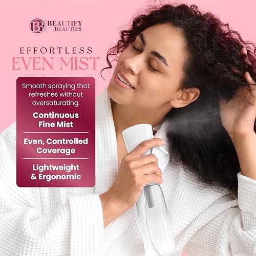 BeautifyBeauties Continuous Spray Bottle for Hair, 10.1 oz Mister Spray | Perfect for barbers, salons, household cleaning, watering plants, pet care, ironing & essential oil scents thumbnail 7