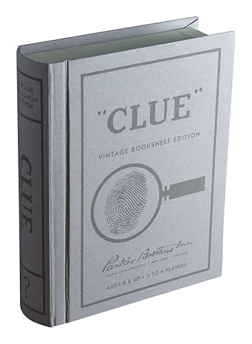 WS Game Company Clue Vintage Bookshelf Edition - Image 1