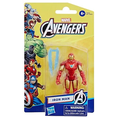 Marvel Epic Hero Series Iron Man Action Figure, 4-Inch, Avengers Super Hero Toys, Birthday Gifts for Kids, Ages 4+ thumbnail 4