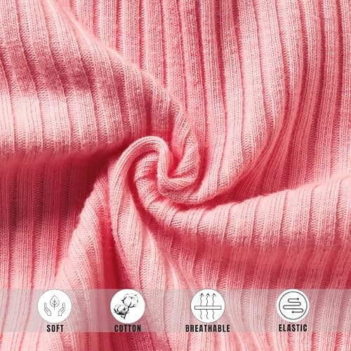 Unutiylo Preemie Newborn Baby Girl Clothes Romper Suspender Dress Summer Outfits Ruffle Short Sleeve Set thumbnail 5