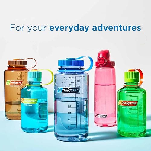 Nalgene Sustain Tritan BPA-Free Water Bottle Made with Material Derived From 50% Plastic Waste (using ISCC certified mass balance), 32 OZ, Wide Mouth thumbnail 6
