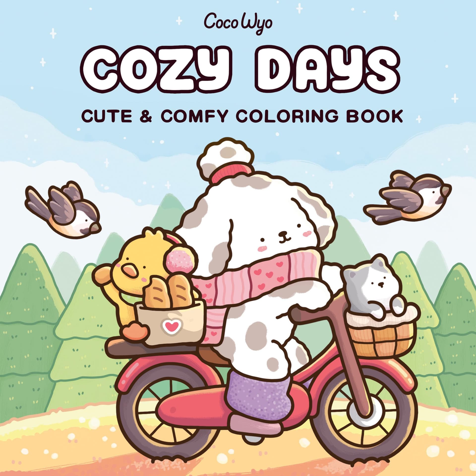 Cozy Days: Coloring Book for Adults and Kids - Image 1