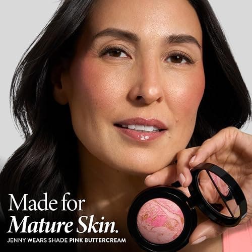 LAURA GELLER Baked Blush-n-Brighten Powder Blush - Sunlit Rose thumbnail 4