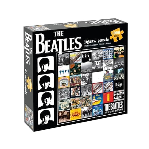 Beatles Album Collage (1000 Piece Jigsaw Puzzle) thumbnail 2