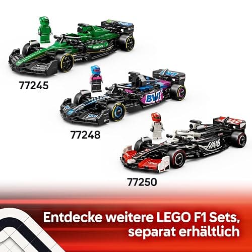 LEGO Speed Champions Ferrari SF-24 F1 Rennauto - Spielzeug mit Formel 1 Minifigur - Rennwagen Bauset - Geschenk zu Weihnachten für Kinder ab 10 Jahren oder Erwachsene Motorsportfans - 77242 thumbnail 9