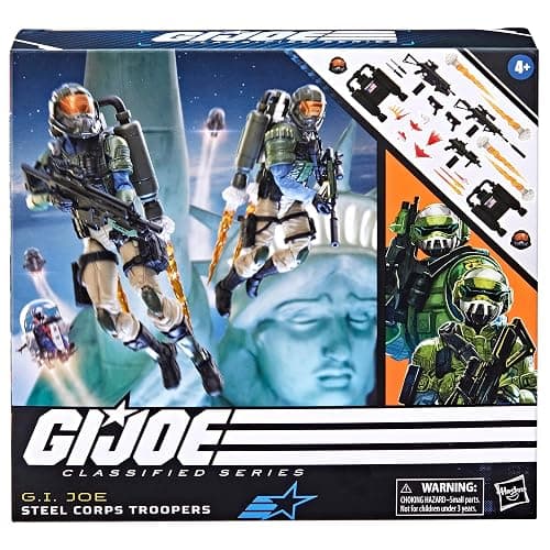 G.I. Joe Classified Series Steel Corps Troopers, Collectible Action Figure, 95, 6-Inch Action Figures for Boys & Girls,with 28 Accessory Pieces thumbnail 3