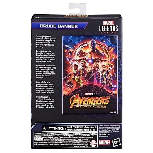 Hasbro Marvel Legends Series Bruce Banner, Avengers: Infinity War 6" Marvel Legends Action Figures thumbnail 4