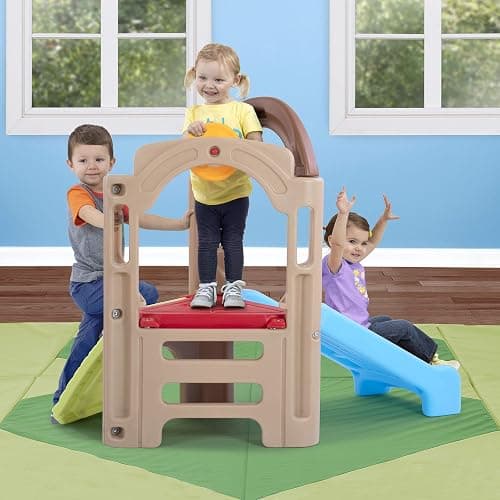 Simplay3 Young Explorers Activity Climber - Indoor or Outdoor Climber and Activity Playset for Toddlers and Kids, Made in USA thumbnail 2