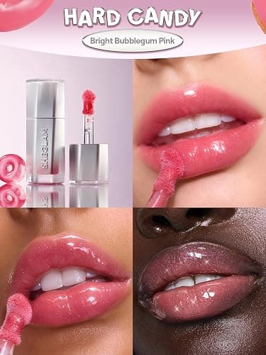 SHEGLAM Glass Lock Air Gloss High Shine Finish Moisturizing Lip Gloss-Hard Candy thumbnail 3