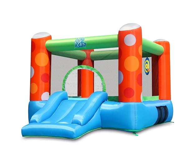 ACTION AIR Bounce House, Inflatable Bounce House with Air Blower, Bouncy Castle with Durable Sewn and Extra Thick, Family Backyard Jump House, Great Gift for Kids - Image 1