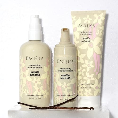 Pacifica Vanilla Oat Milk Hair Conditioner – Volumizer for Fine/Flat Hair, Weightless Oat Milk & Apple Extract for Bounce & Smoothness, Silicone Free Clean Beauty, Vegan Cruelty-Free thumbnail 13