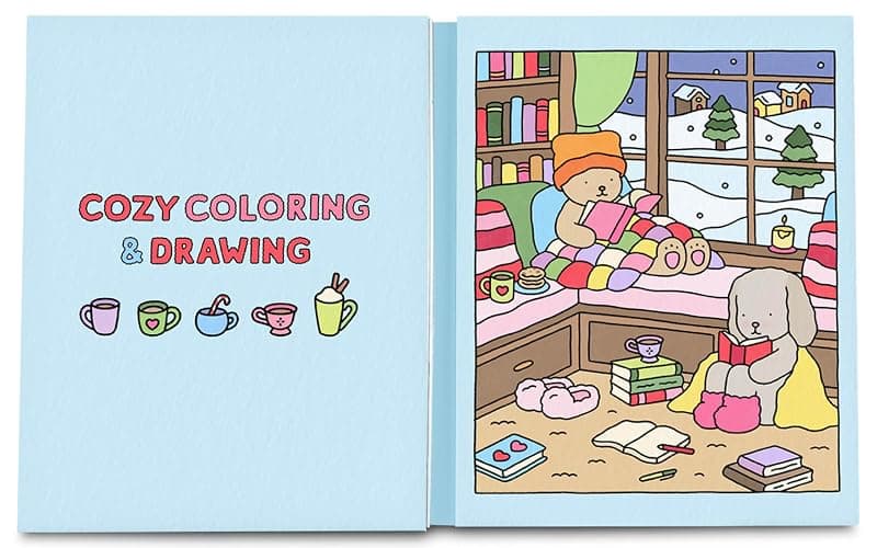 Bobbie Goods Cozy Coloring & Drawing: With a Bonus Coloring Pad (Official Bobbie Goods) thumbnail 7