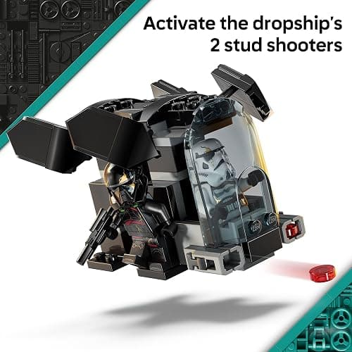 LEGO Star Wars Death Trooper & Night Trooper Battle Pack Kids Toy - Building Set for Pretend Play - Ahsoka Series Model Kit for Boys and Girls, Ages 6+ - Birthday Gift Idea for Movie Fans -75412 thumbnail 3
