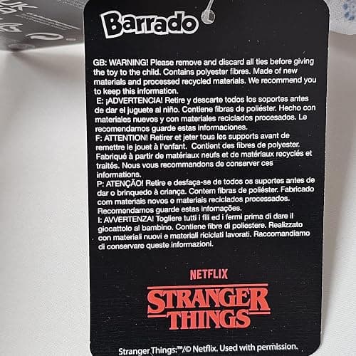 Barrado - Stranger Things Impulse Plush Toy - Demogorgon, Eleven, Vecna - 22 cm - 16002549 (Eleven) thumbnail 5