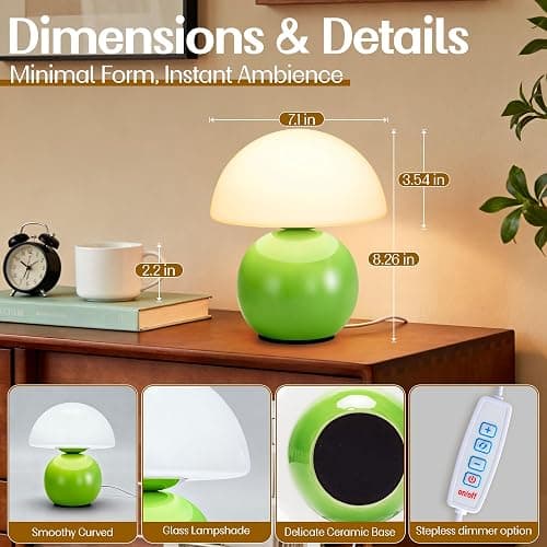 Mushroom mood lamp thumbnail 5