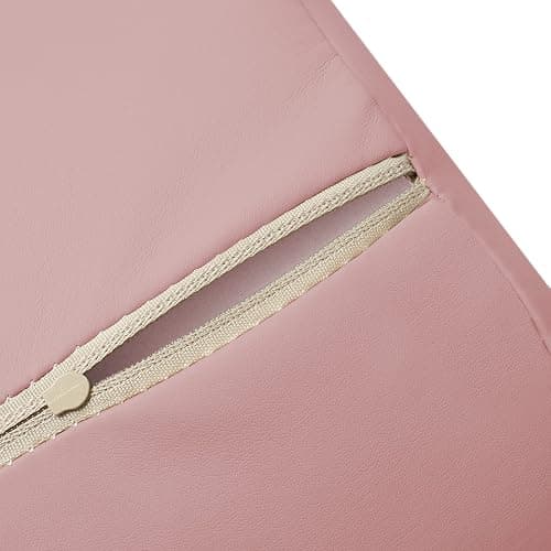 Saloniture 3/4 Round Massage Table Bolster Under-Knee Pillow Pad - 26 x 6 x 4-1/2 Inch - Pink thumbnail 5